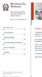 Mobile Screenshot of blicke-mechanik.de